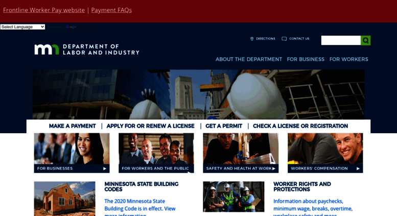 Access Dli.mn.gov. Home | Minnesota Department Of Labor And Industry