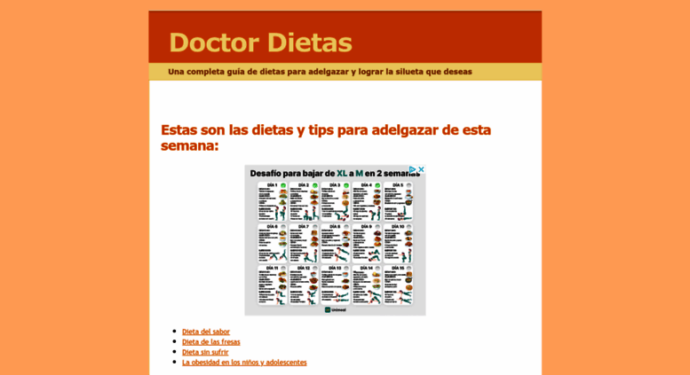 Access Doctordietas Net Dietas Para Adelgazar Gratis Dietas Rpidas Dietas Para Bajar De Peso Doctor Dietas