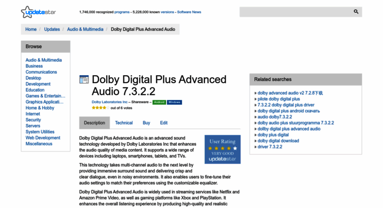 dolby digital plus 7.3.2.2 download