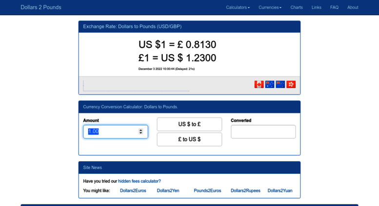 currency converter u.s.dollars to euro