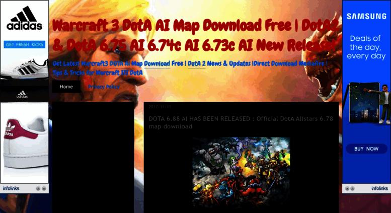 warcraft dota ai maps download