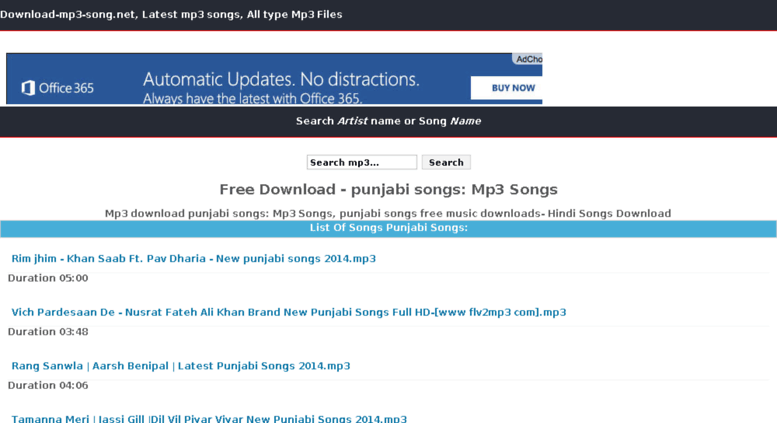 Download Index Of Mp3 Songs For Free