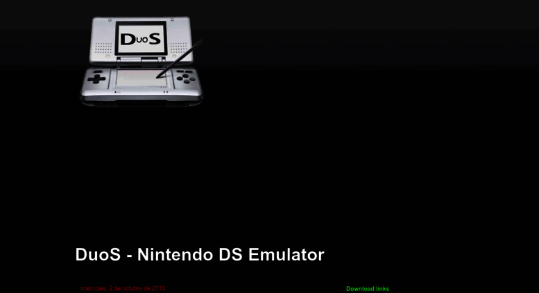 Access Ds Duos Blogspot Com Duos Nintendo Ds Emulator