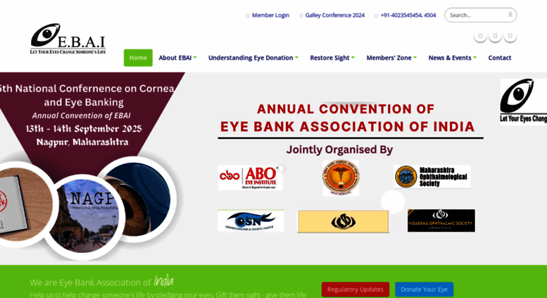 Access Ebai Org Eye Bank Association Of India