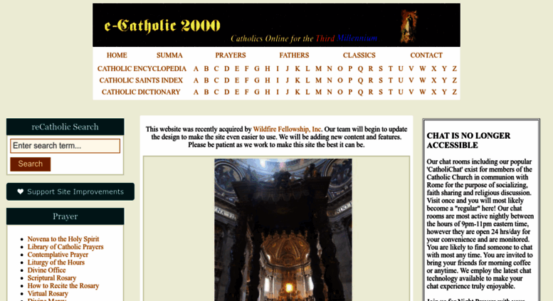 Access Ecatholic2000 Com E Catholic 2000 Catholic Chat
