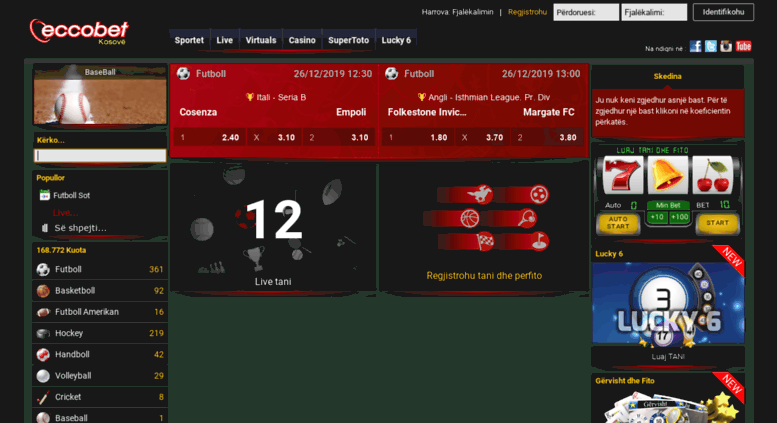 eccobet betting system
