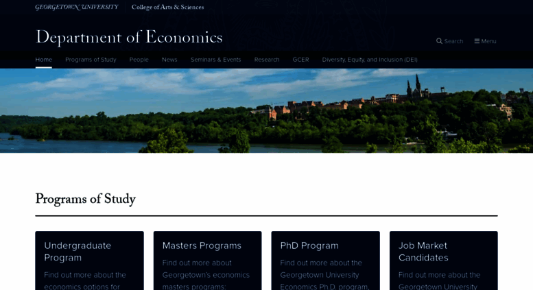 Access Econ Georgetown Edu Department Of Economics Georgetown