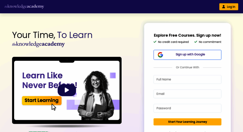 Access elearning.theknowledgeacademy.com. The Knowledge Academy: Login ...