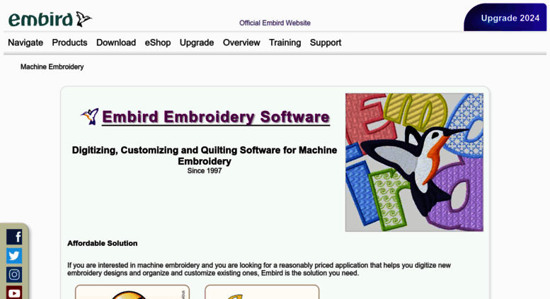 embird embroidery software