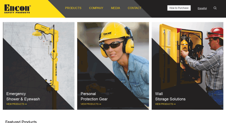Access Enconsafety Com Emergency Shower Eye Wash Safety Eyewear Enconsafety Com Screenshot