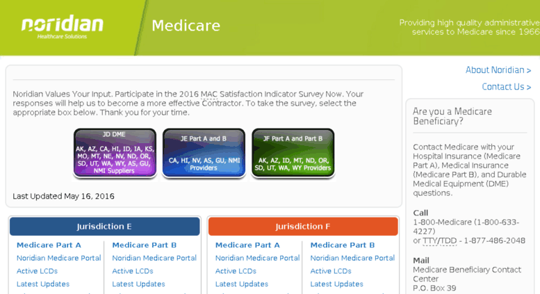 Access Endeavor.noridianmedicare.com. Home - Noridian