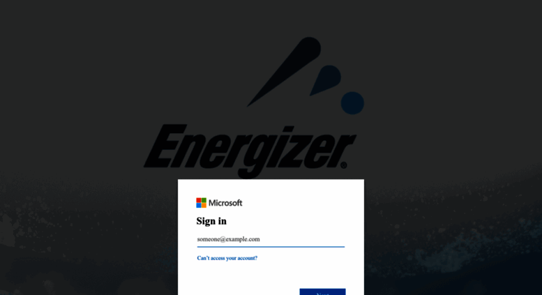 Access Energizerandme Energizer Me