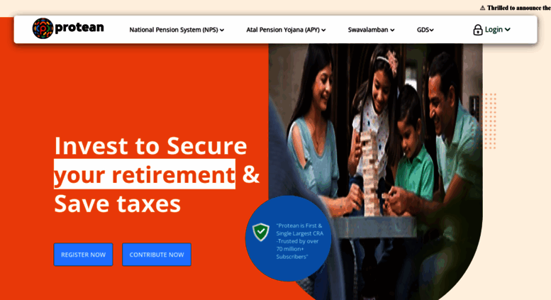 Access Enps.nsdl.com. ENPS - National Pension System