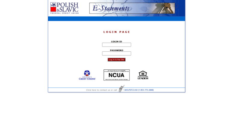 Access Estatements psfcu Polish Slavic FCU Secure Login