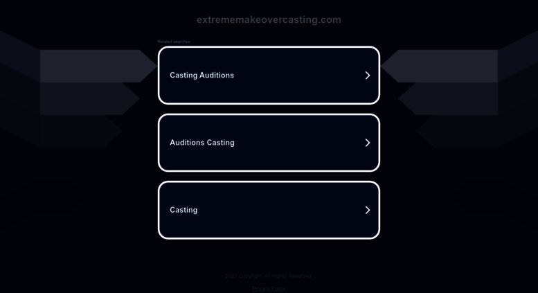 Access Extrememakeovercasting Com Loading