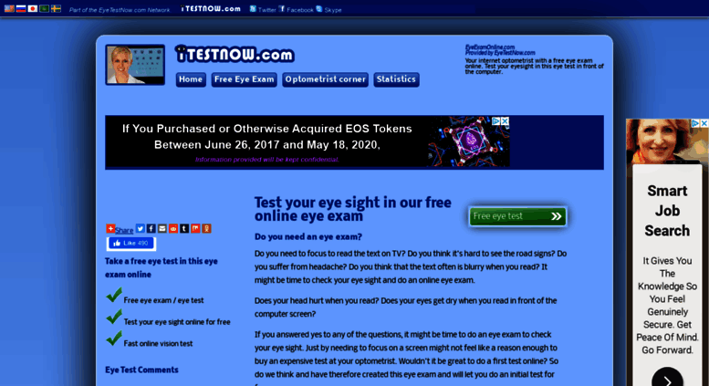 access eyeexamonline com have