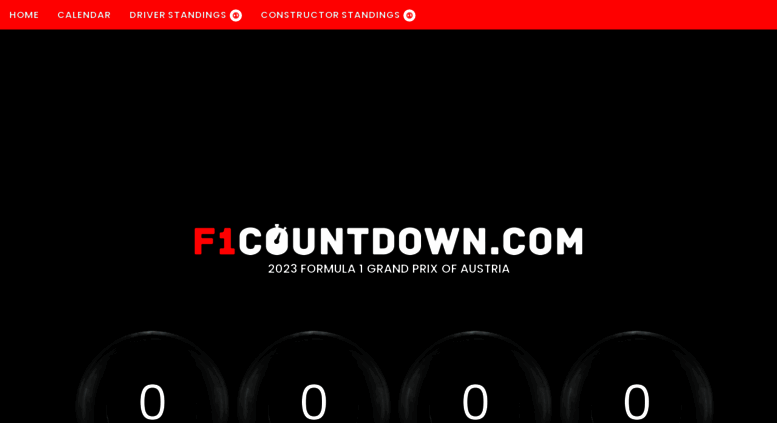 f1 countdown
