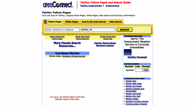 Access Fairfax Areaconnect Yellow Pages And Va Access Fairfax Areaconnect Yellow Pages And Va Guide