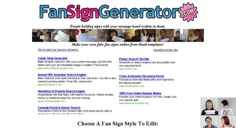 Access Fansigngenerator Com Fan Sign Generator Make Fake