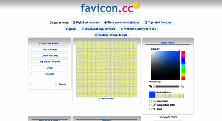 Favicon ico генератор