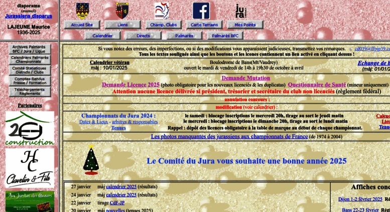 Calendrier Ffpjp 2023 Access Ffpjp39.Com. Comité Du Jura De Pétanque Et Jeu Provençal