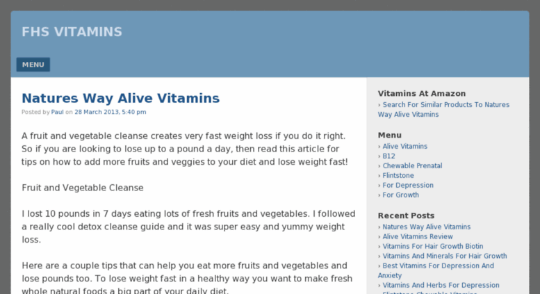 Access Fhsvitamins Info Fhs Vitamins