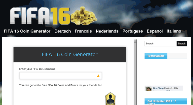 Access Fifa15coin Generator Pw Get Unlimited Free Fifa 16 Coins And Points By Using The Fifa 16 Coin Generator How To Hack Fifa 1