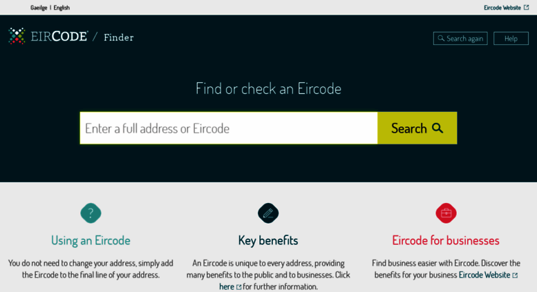 eircode finder