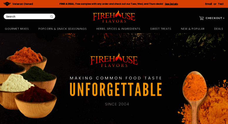 Access Firehousepantrystore Com Firehouse Flavors Unique