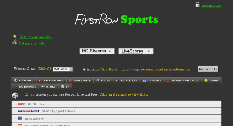 Access firstrowsports.unblocked.pw. FirstRow Sports Live Football ...