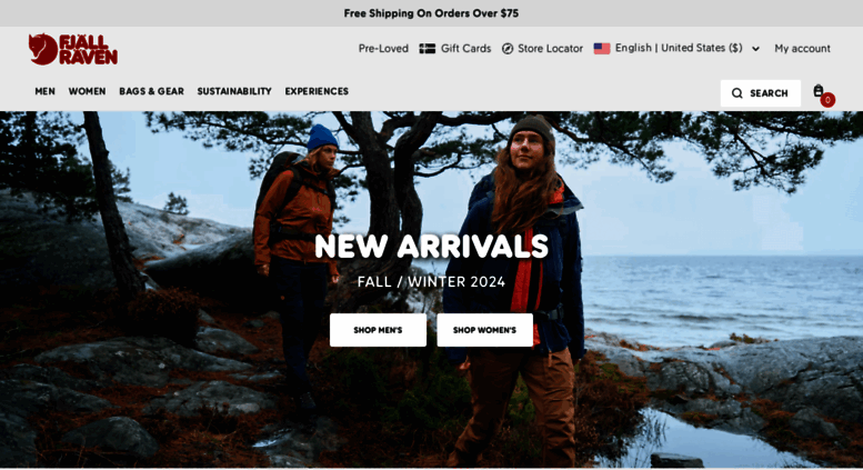 fjallraven online store