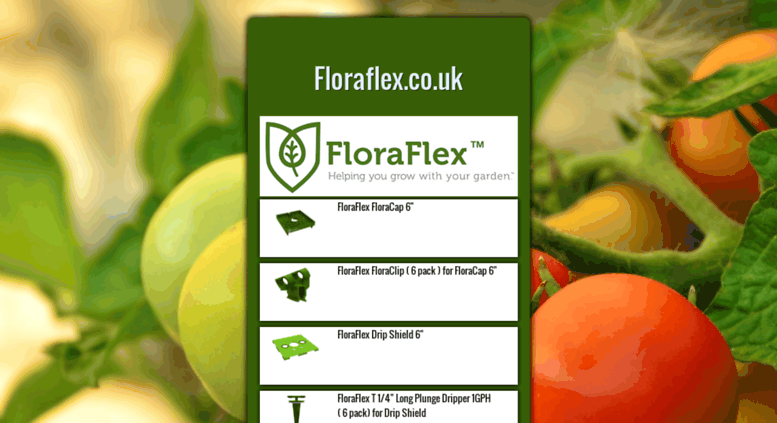 Floraflex Nutrients Chart