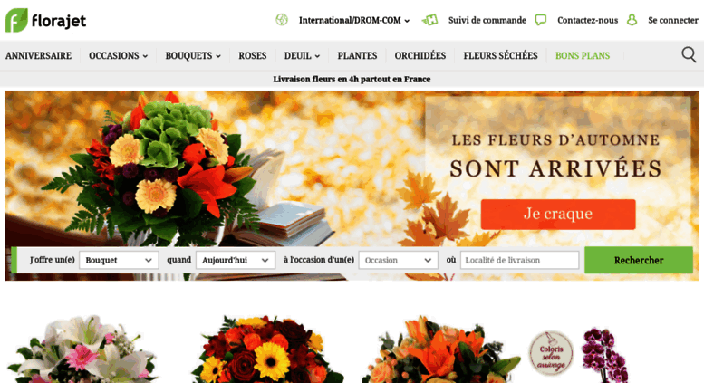 Access Florajetfr Florajet Livraison De Fleurs