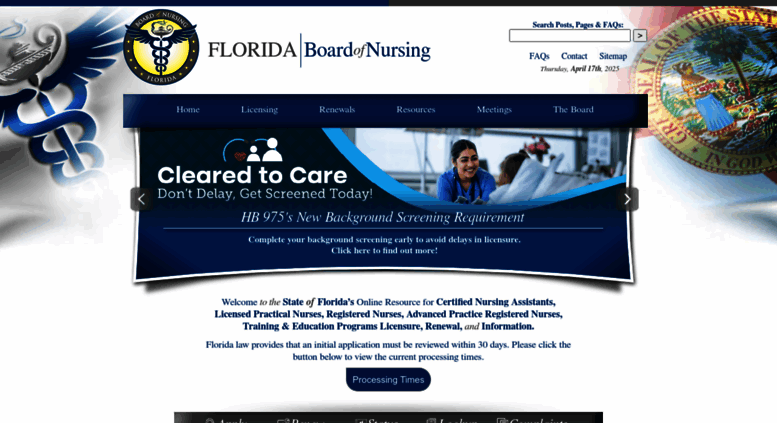 Floridasnursing.gov 