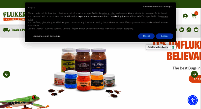Access Flukerfarms Com Fluker S Cricket Farms Live Crickets