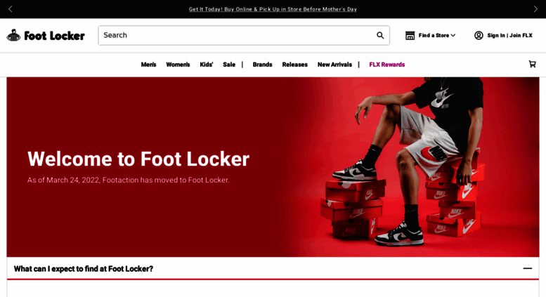 footaction release calendar