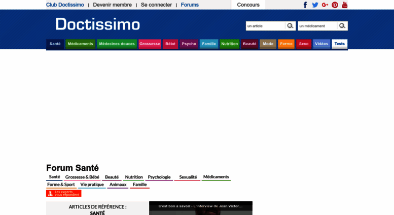 Access Forum Doctissimo Fr Forum Sante Doctissimo