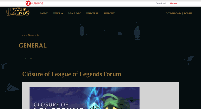 Access Forumlolgarenacom League Of Legends