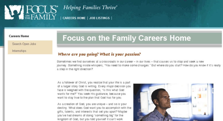 Focus On The Family Jobs Familyscopes