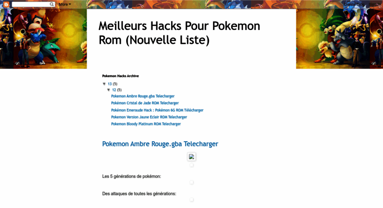 TÉLÉCHARGER POKEMON AMBRE ROUGE GBA AMBRE TÉLÉCHARGER ROUGE GBA POKEMON
