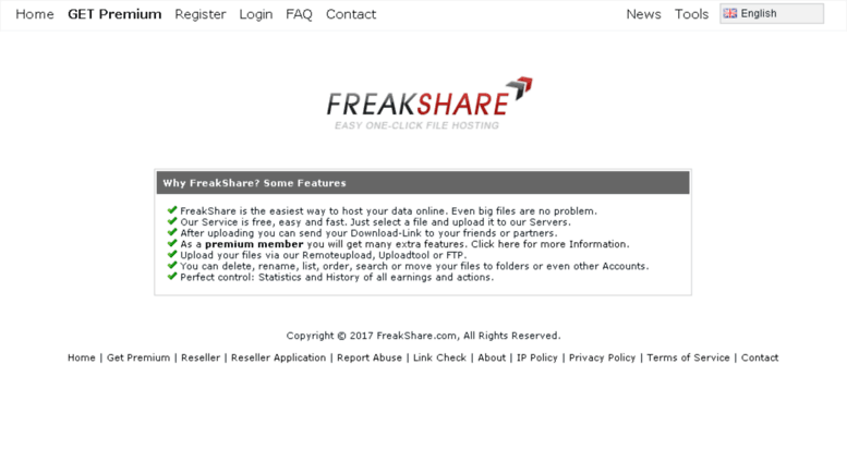 Access Freakshare Com Freakshare Easy One Click File Hosting