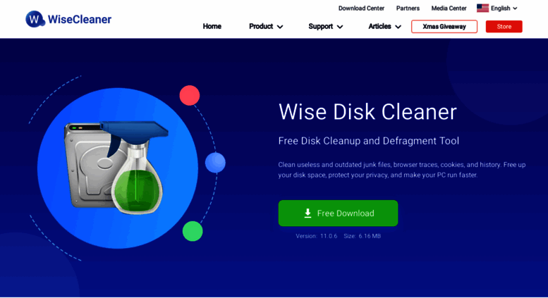 wise free disk cleaner