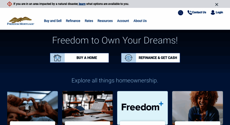 freedom mortgage login