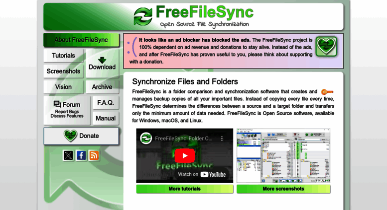 open source file synchronization windows