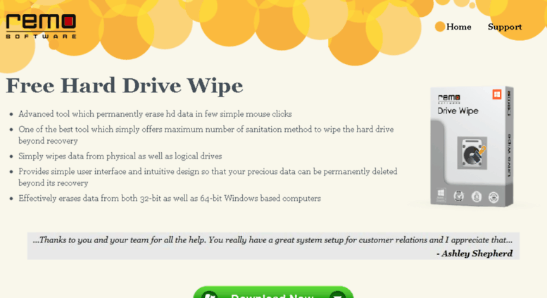 hard drive wiping software free