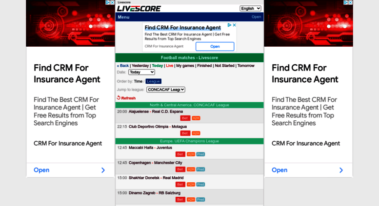 Access Fscores Com Instant Soccer Scores And Sport Results