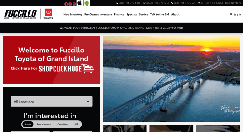 Access Fuccillotoyota Fuccillo Toyota Of Grand Island Fuccillo Toyota Of Grand Island S In Ny