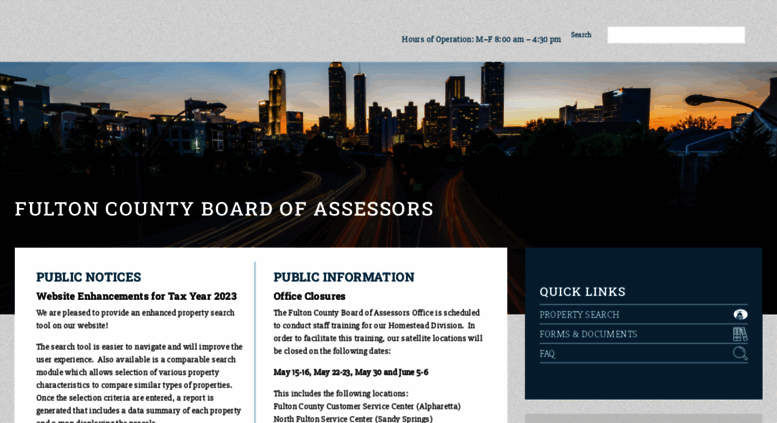 access-fultonassessor-fulton-county-board-of-assessors-official