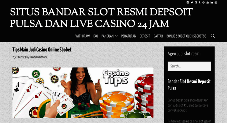 Agen sbobet casino online
