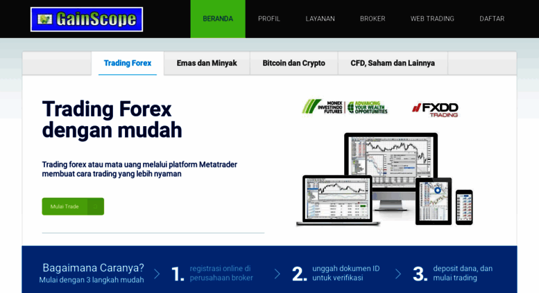 Access Gainscope Net Gainscope Fx Online Trading Forex Emas!    - 